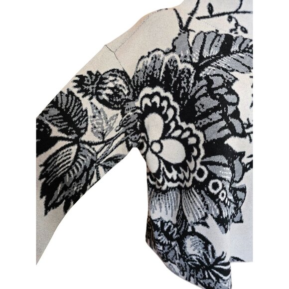 Maeve X-Small Floral Print Sweater By Anthropologie cottagecore boho warm soft - Picture 4 of 6